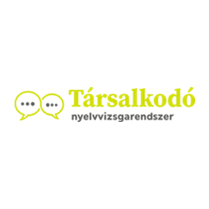 Társalkodó nyelvvizsga logó