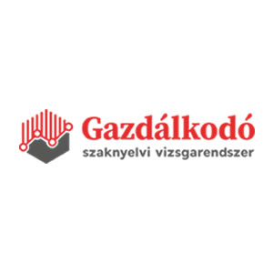 Gazdálkodó szaknyelvi vizsga logó